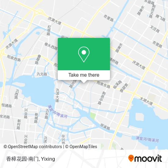 香樟花园-南门 map