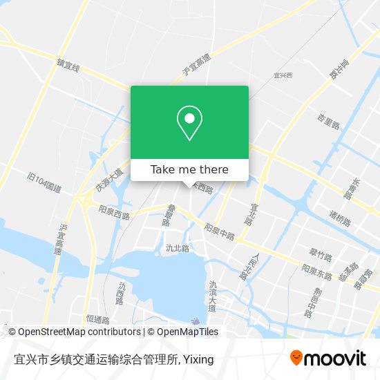 宜兴市乡镇交通运输综合管理所 map