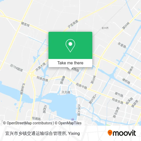 宜兴市乡镇交通运输综合管理所 map