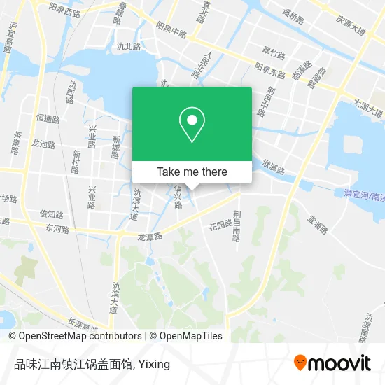 品味江南镇江锅盖面馆 map