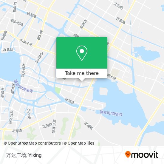万达广场 map