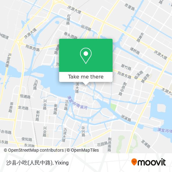 沙县小吃(人民中路) map