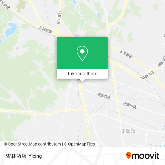 查林药店 map