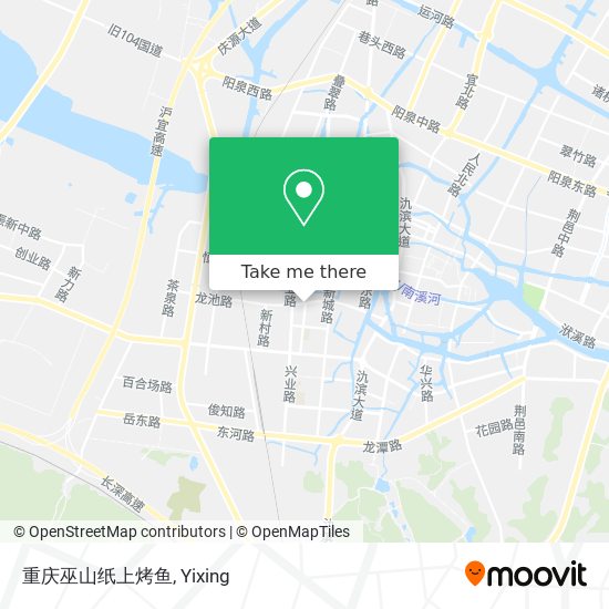 重庆巫山纸上烤鱼 map