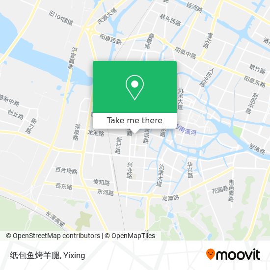 纸包鱼烤羊腿 map