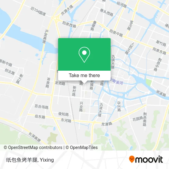 纸包鱼烤羊腿 map