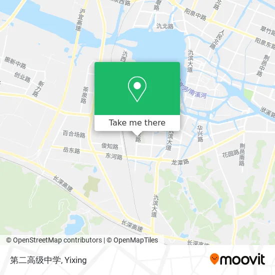 第二高级中学 map