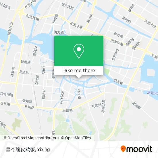 皇今脆皮鸡饭 map