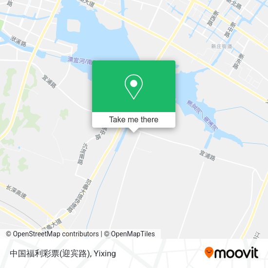 中国福利彩票(迎宾路) map