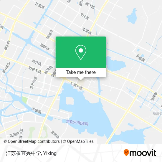 江苏省宜兴中学 map