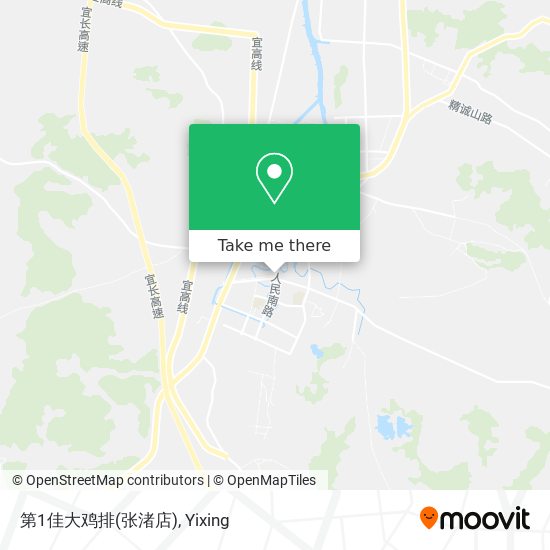 第1佳大鸡排(张渚店) map