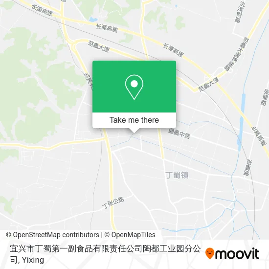 宜兴市丁蜀第一副食品有限责任公司陶都工业园分公司 map