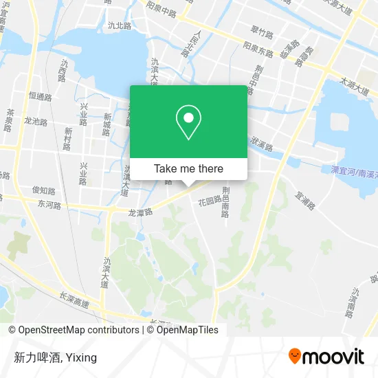 新力啤酒 map