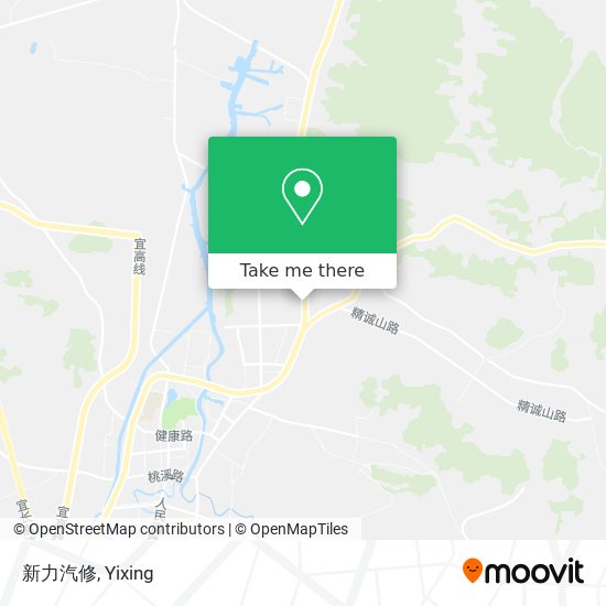 新力汽修 map