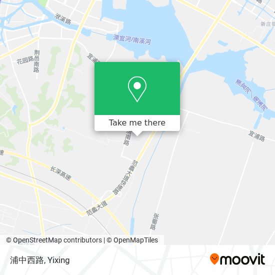 浦中西路 map