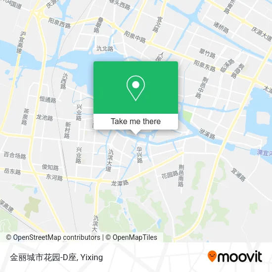 金丽城市花园-D座 map