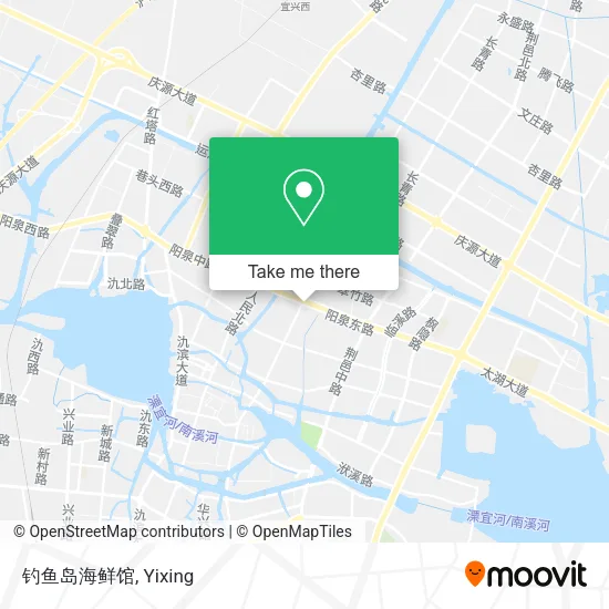 钓鱼岛海鲜馆 map