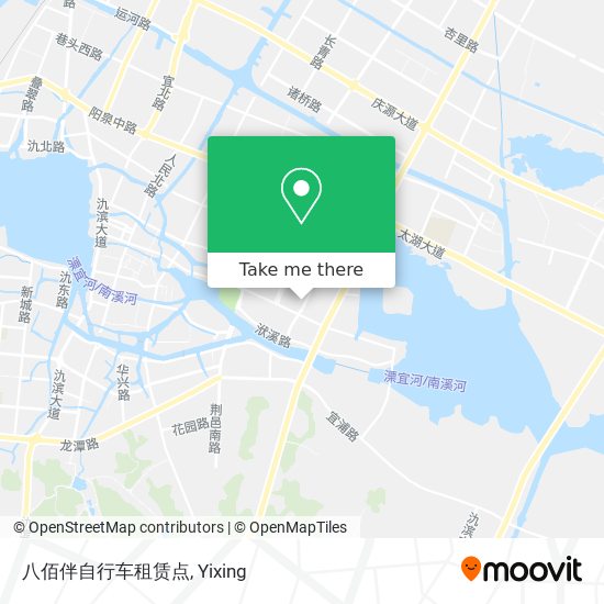 八佰伴自行车租赁点 map