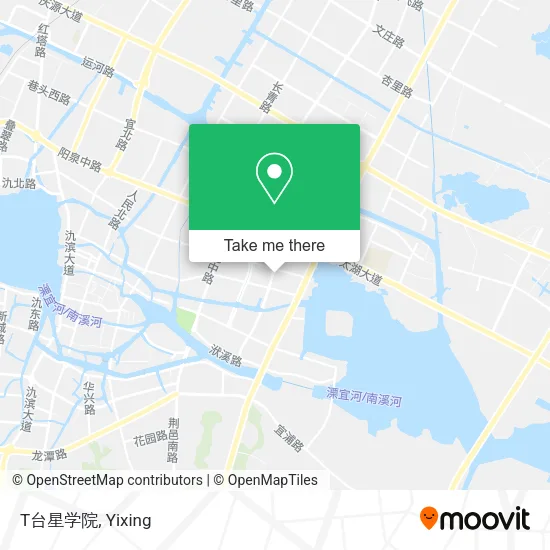 T台星学院 map