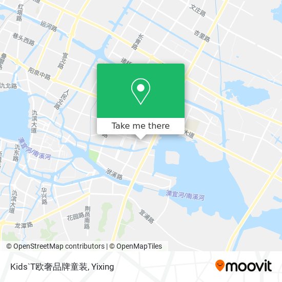 Kids`T欧奢品牌童装 map