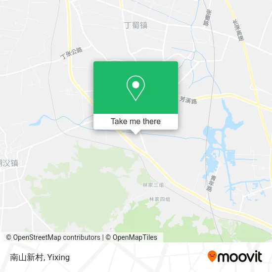 南山新村 map