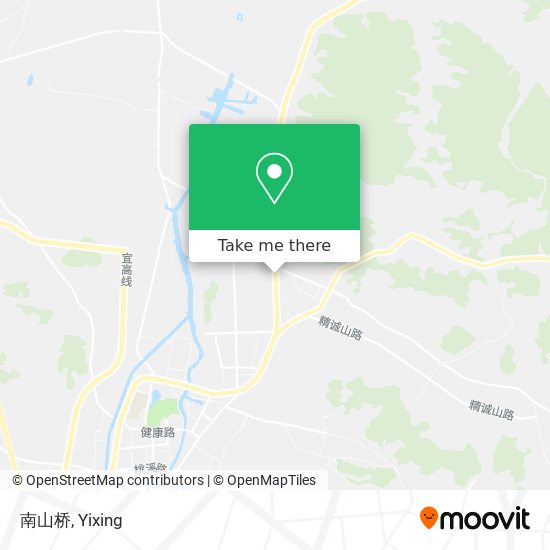 南山桥 map
