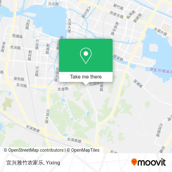 宜兴雅竹农家乐 map