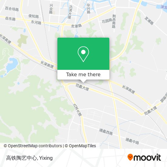 高铁陶艺中心 map