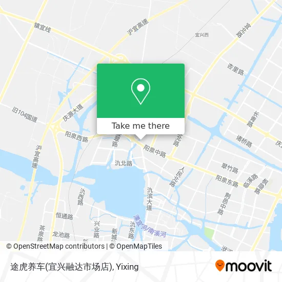 途虎养车(宜兴融达市场店) map
