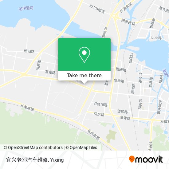 宜兴老邓汽车维修 map