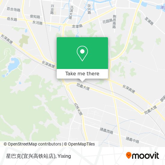 星巴克(宜兴高铁站店) map