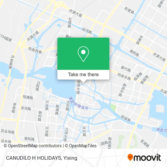 CANUDILO H HOLIDAYS map