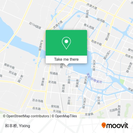 和丰桥 map