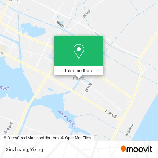 Xinzhuang map
