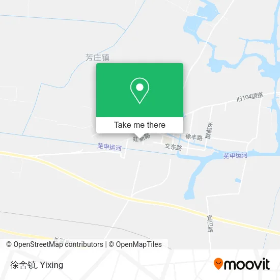 徐舍镇 map