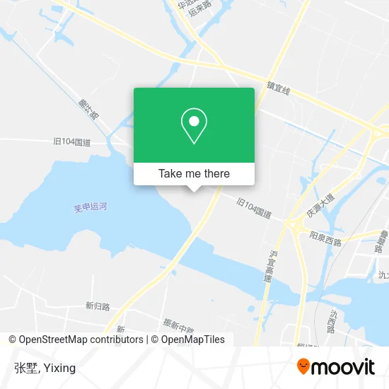 张墅 map