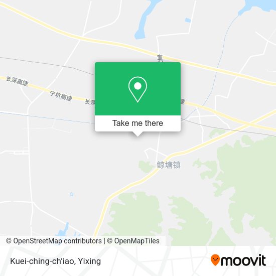 Kuei-ching-ch’iao map