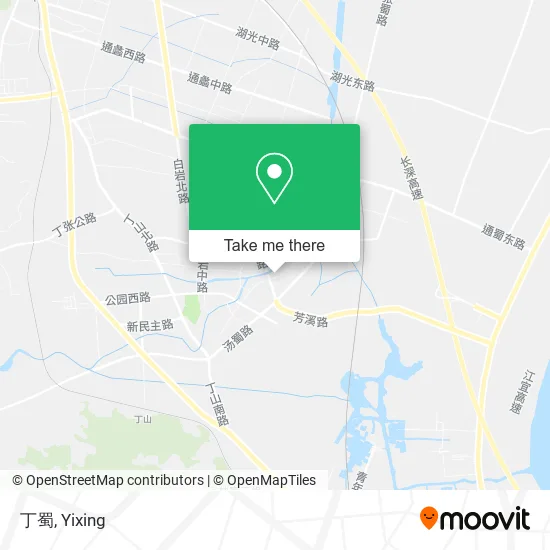 丁蜀 map