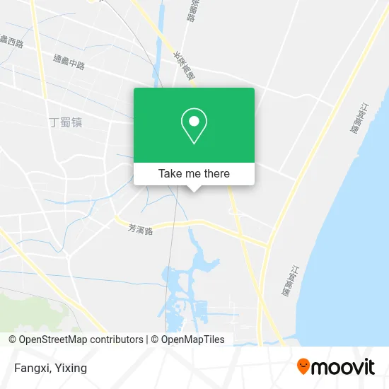 Fangxi map