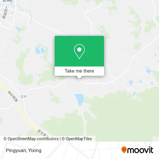 Pingyuan map