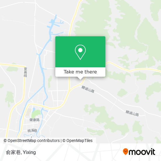 俞家巷 map