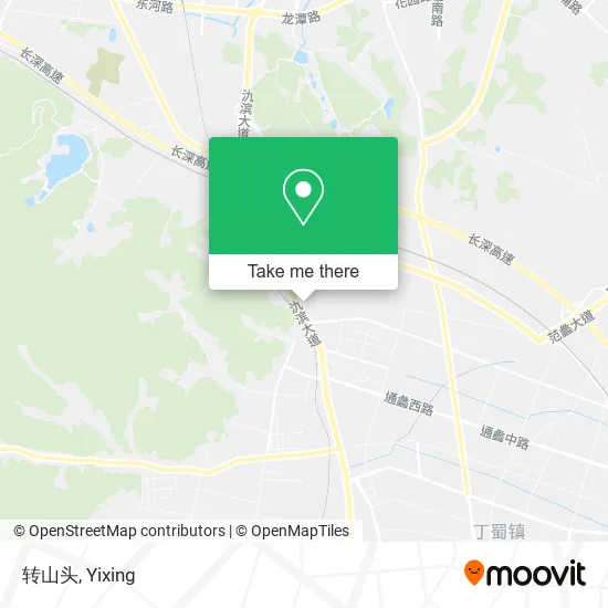 转山头 map