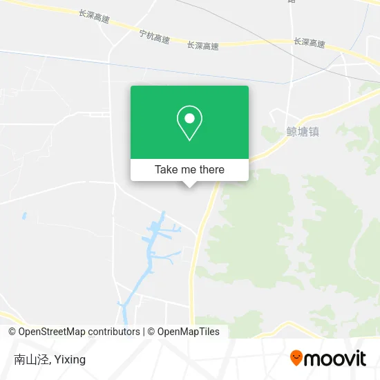 南山泾 map