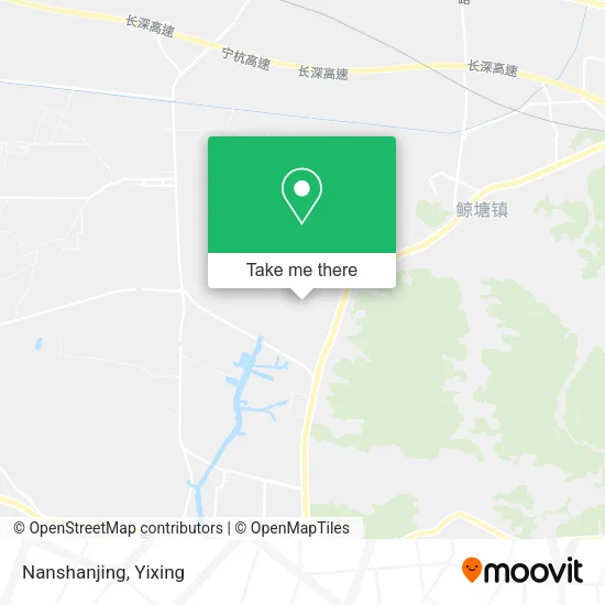Nanshanjing map