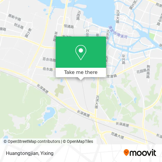 Huangtongjian map