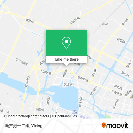 塘芦港十二组 map