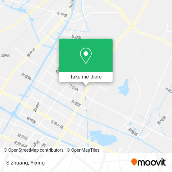 Sizhuang map