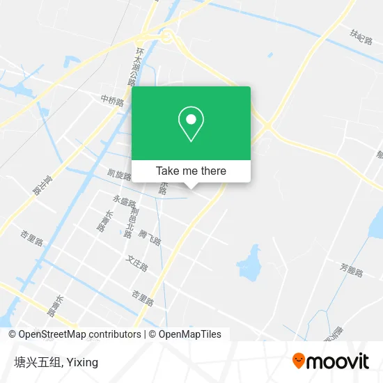 塘兴五组 map