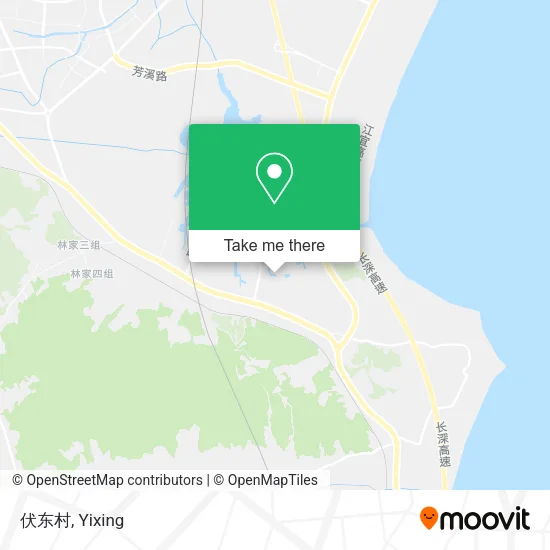 伏东村 map