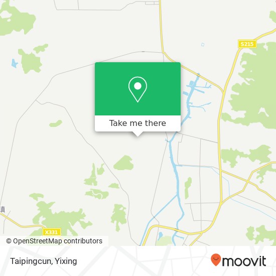 Taipingcun map